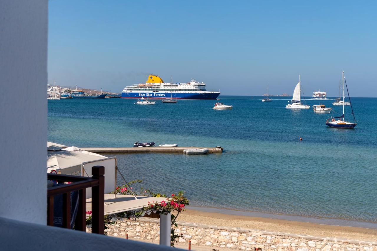 Irene Hotel - Beachfront パロス島 エクステリア 写真