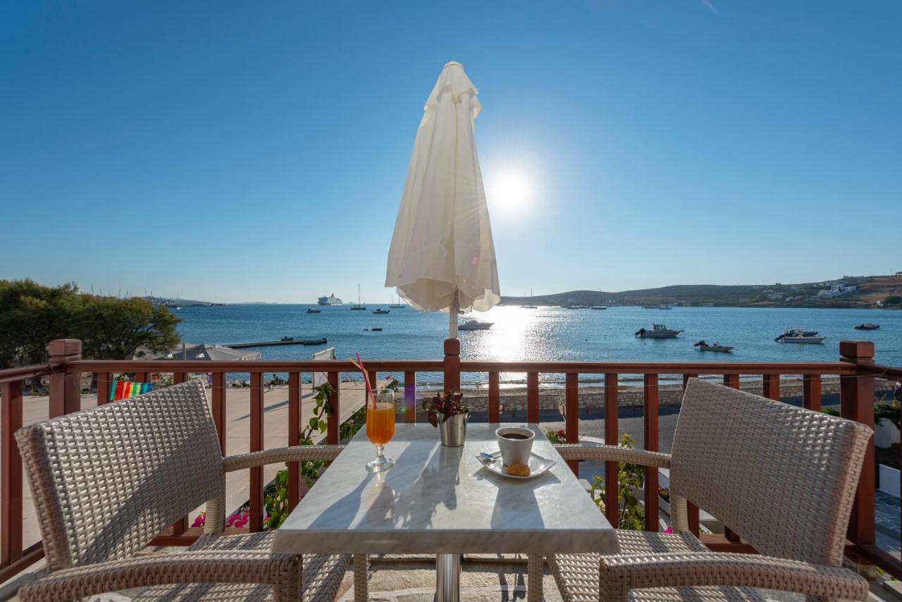 Irene Hotel - Beachfront パロス島 エクステリア 写真